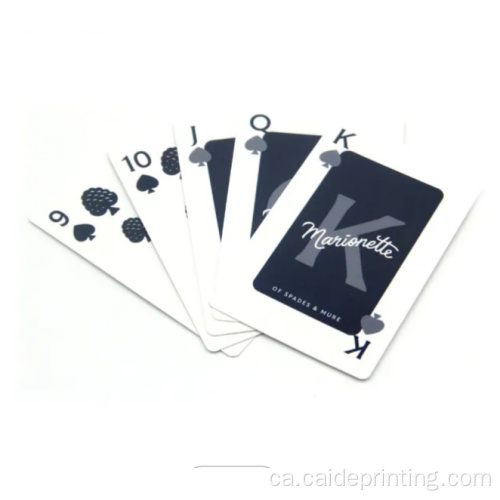 Cartes de pòquer de millor qualitat imprimint cartes de braille